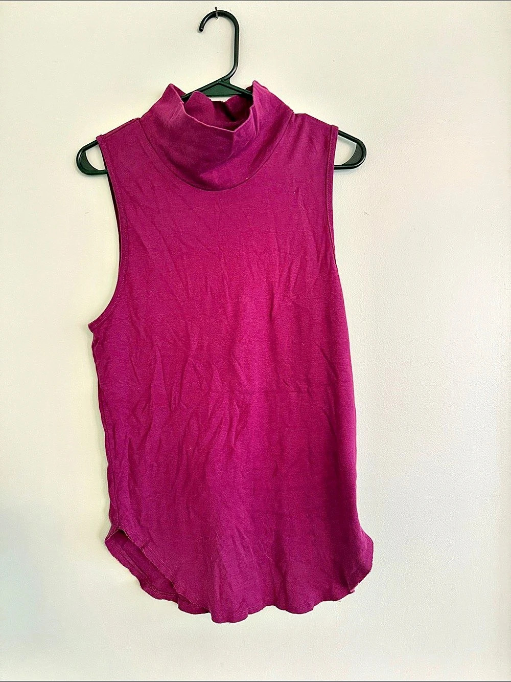 FP Movement  Mock Neck Tank Top Purple Like New
